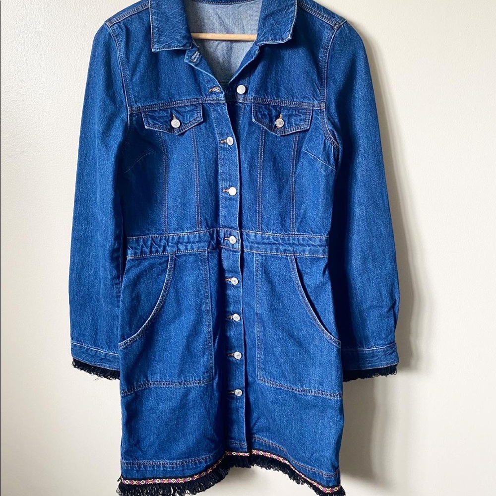 Topshop Jean Dress or Jacket, 8
